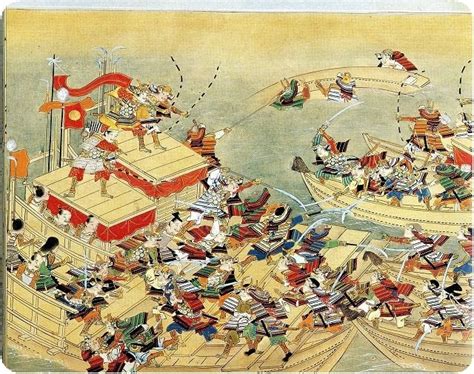 The Genpei War: A Struggle for Supremacy Between the Minamoto and Taira Clans, Culminating in a Pivotal Naval Battle at Dan-no-Ura