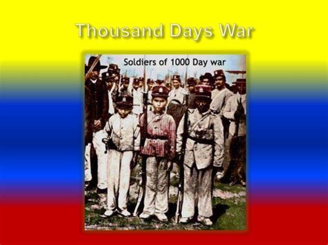 The Thousand Days' War: A Catalyst for Colombian Modernization and an Era of Political Unrest